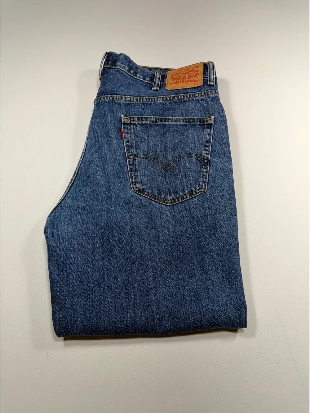 Levi’s 550 Relaxed Fit Jeans Men’s 40x30 Blue Straight Leg Denim